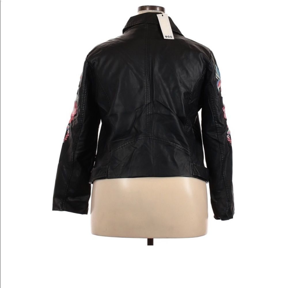 Faux leather jacket - Picture 2 of 2